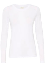 Load image into Gallery viewer, Part Two ‘Emaja’ White Long Sleeve Tee
