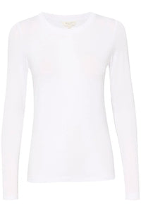 Part Two ‘Emaja’ White Long Sleeve Tee