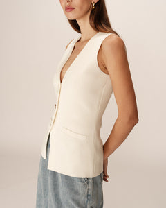 Grace and Mila ‘Panama’ Knitted Waistcoat