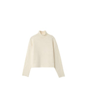 Load image into Gallery viewer, Grace and Mila ‘Nassim’ Turtle Neck Ecru Jumper
