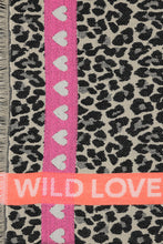 Load image into Gallery viewer, Ombré’ Wild Love’ Leopard Print Scarf
