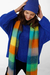 MSH Rainbow Check Scarf