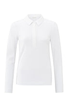 Load image into Gallery viewer, YAYA Fine Ribbed Polo Shirt
