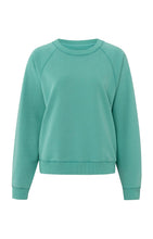 Load image into Gallery viewer, YAYA Turquoise Crew Neck Sweatshirt
