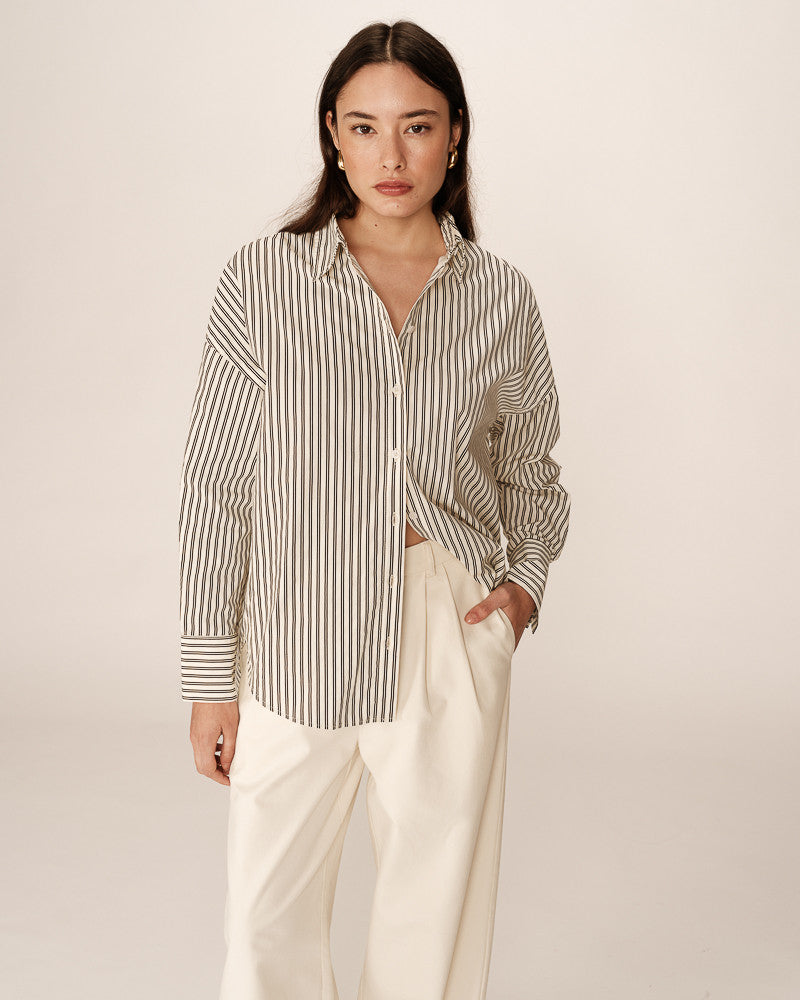 Grace and Mila ‘Parsons’ Stripe Shirt