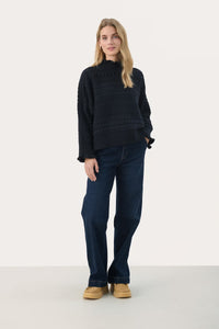 Part Two ‘Pompeia’ Navy Jumper