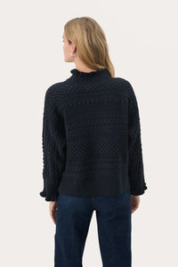 Part Two ‘Pompeia’ Navy Jumper