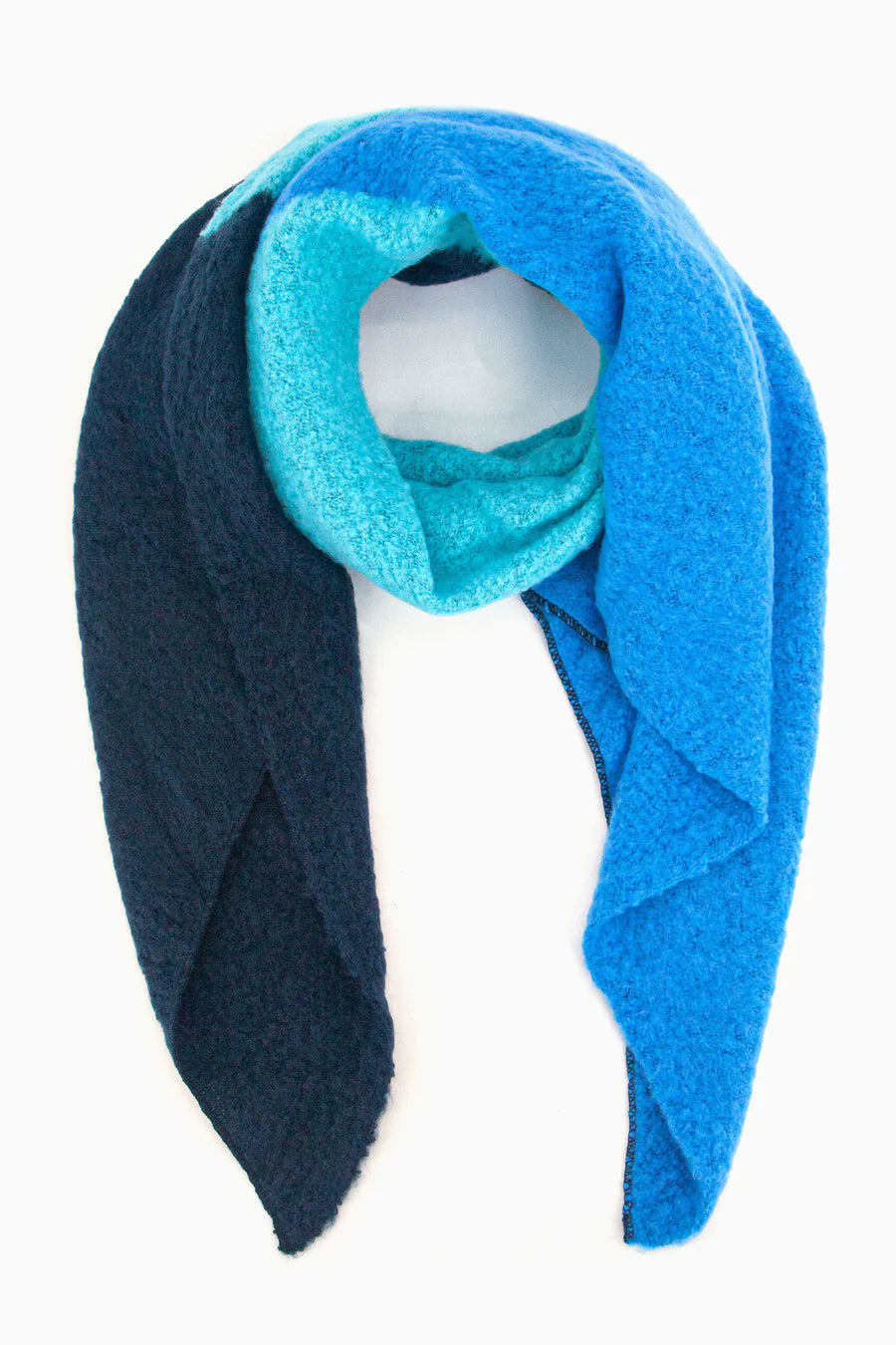 MSH TwoTone Scarf Blue