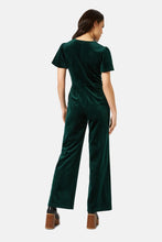 Load image into Gallery viewer, Traffic People ‘ Carrie’ Velvet Cord Jumpsuit.
