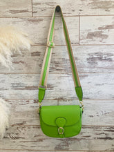 Load image into Gallery viewer, Italian Leather Saddle Bag
